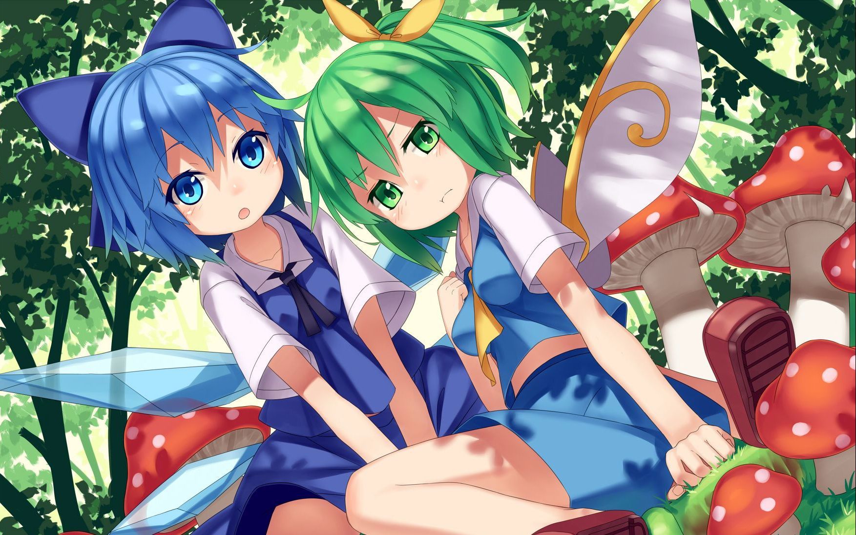 大妖精和琪露诺的东方红魔乡(也不算新人了总之请勿喷谢谢).