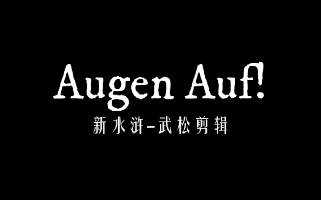 [图]【新水浒】【剪辑】Augen Auf! 【武松砍人合集