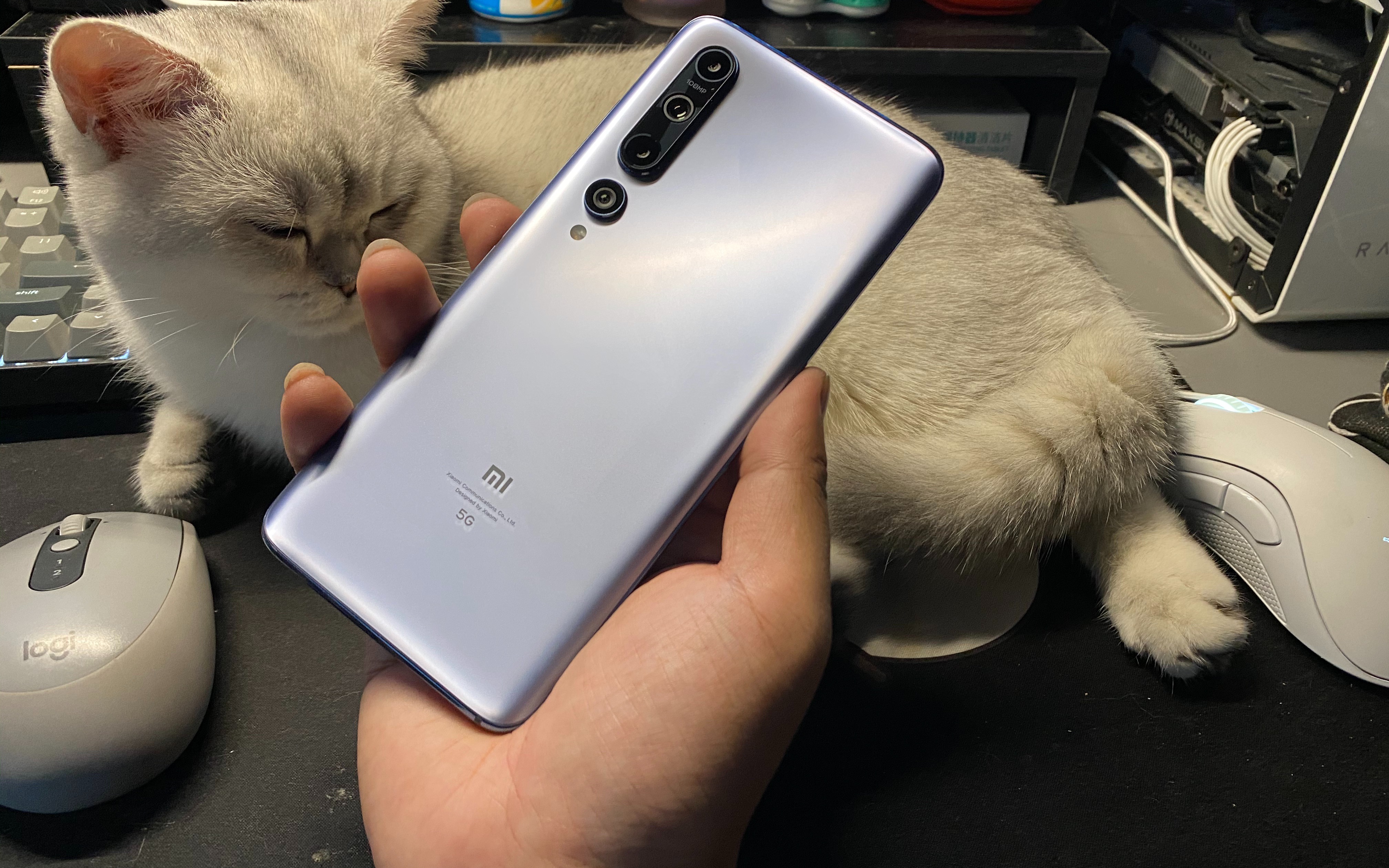 版本末期的小米十国风雅灰开箱