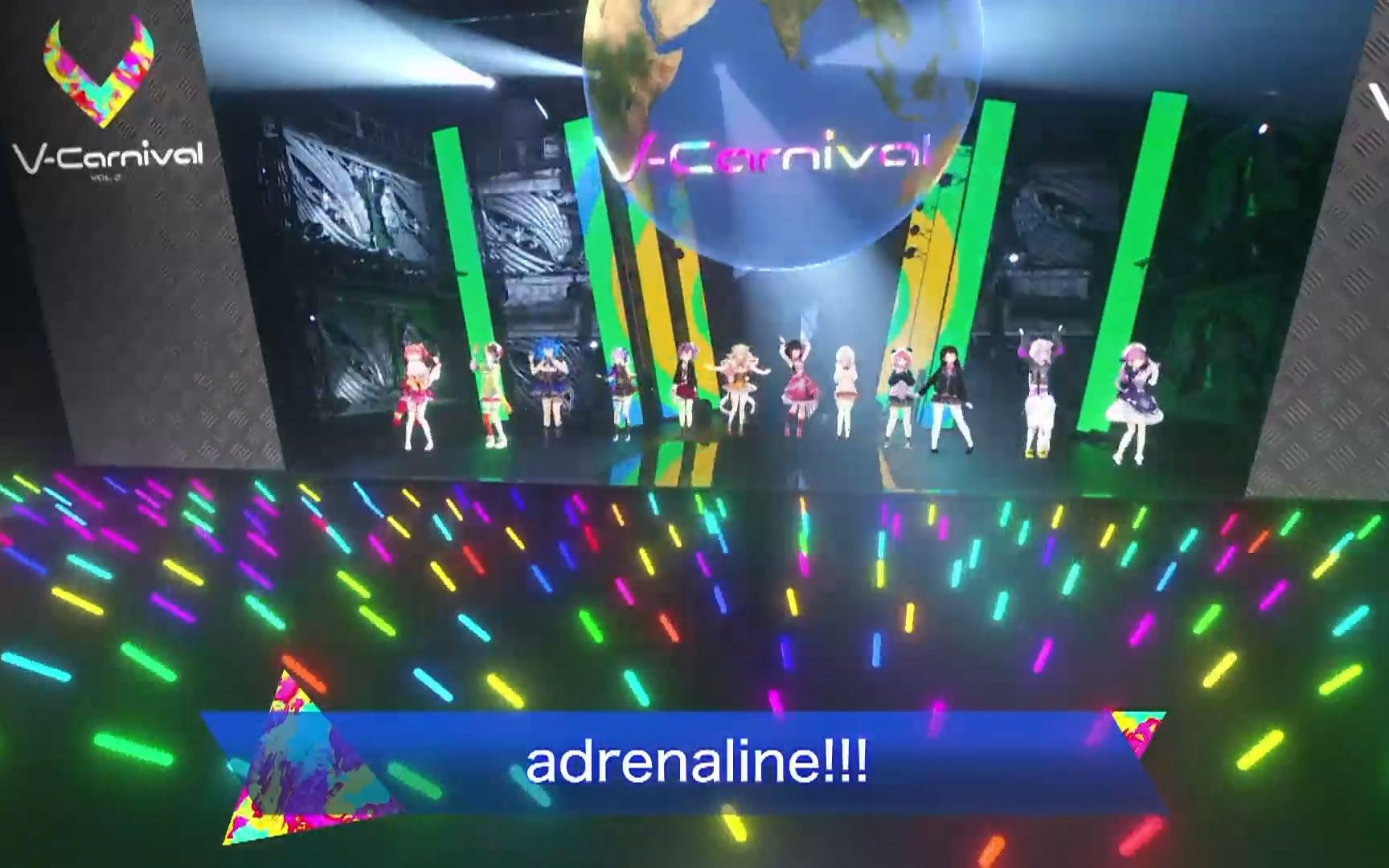 【VCarnival】 adrenaline!!! 【凑阿库娅/月之美兔/猫又小粥/樱巫女/大空昴/桃铃音音/AZKi/MaiR等】哔哩哔哩bilibili