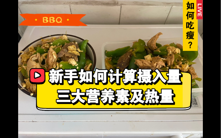 减肥靠饮食就可以瘦???教给你如何计算每日摄入量,三大营养素及热量计算.哔哩哔哩bilibili