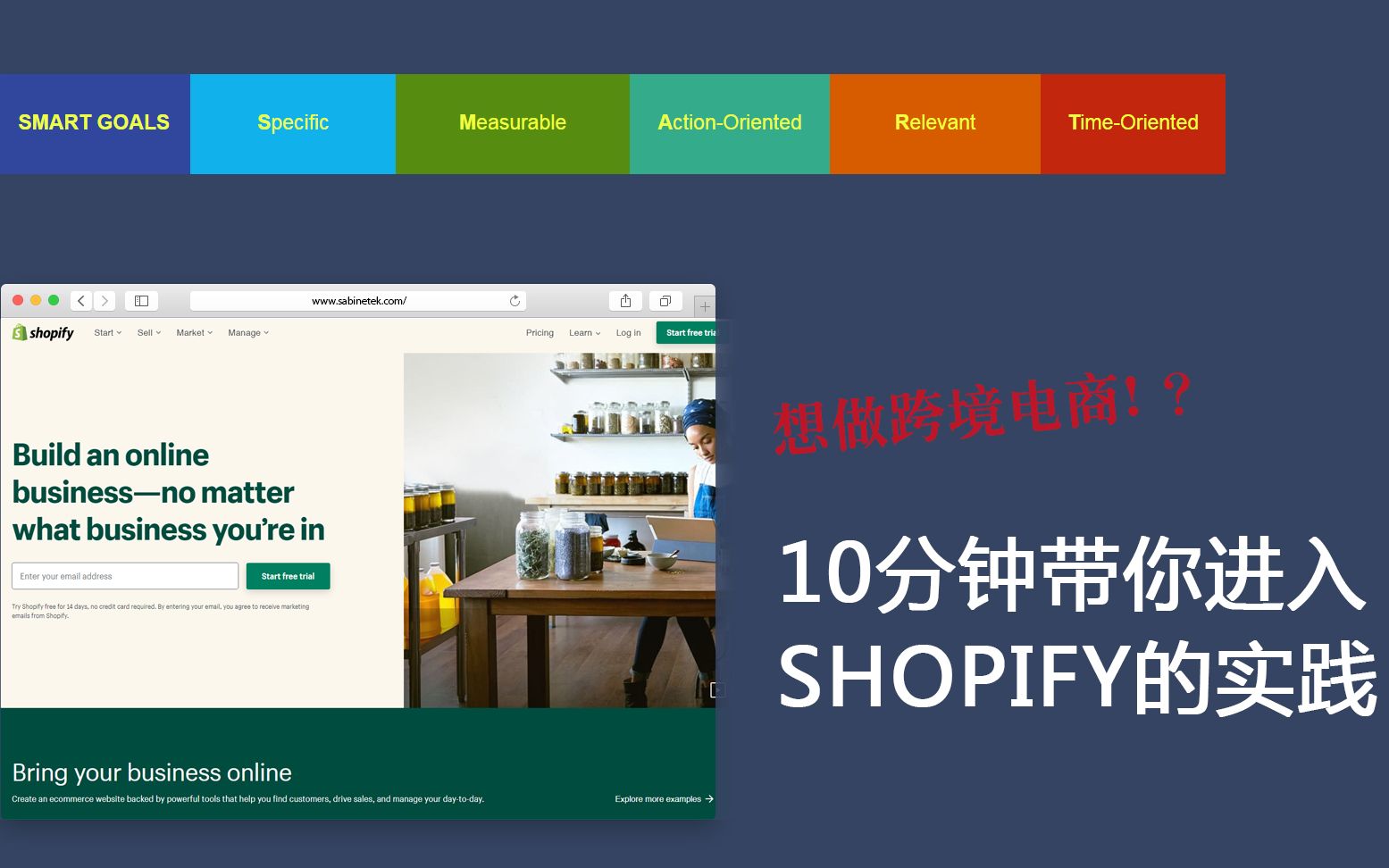 想做跨境电商?10分钟带你进入SHOPIFY的实践哔哩哔哩bilibili