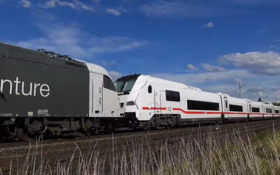 德国铁路视频搬运～talgo序列的铰接式车组ice-l～铁道鐵道鉄道轨道