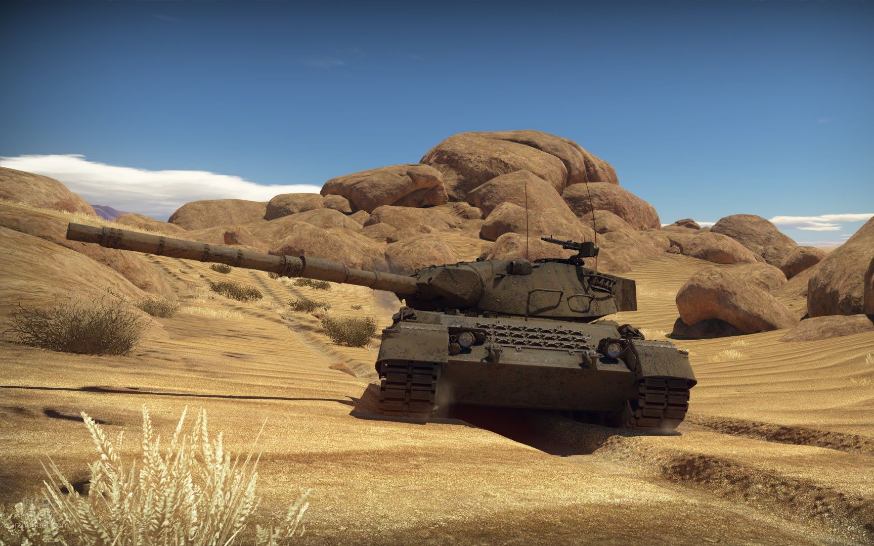 【战争雷霆】豹1a1,你没有玩过的船新版本