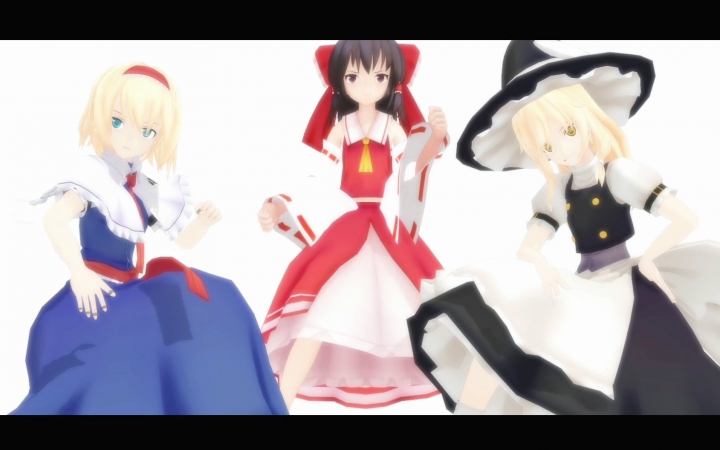 【东方MMD】东方白背景 第1话哔哩哔哩bilibili