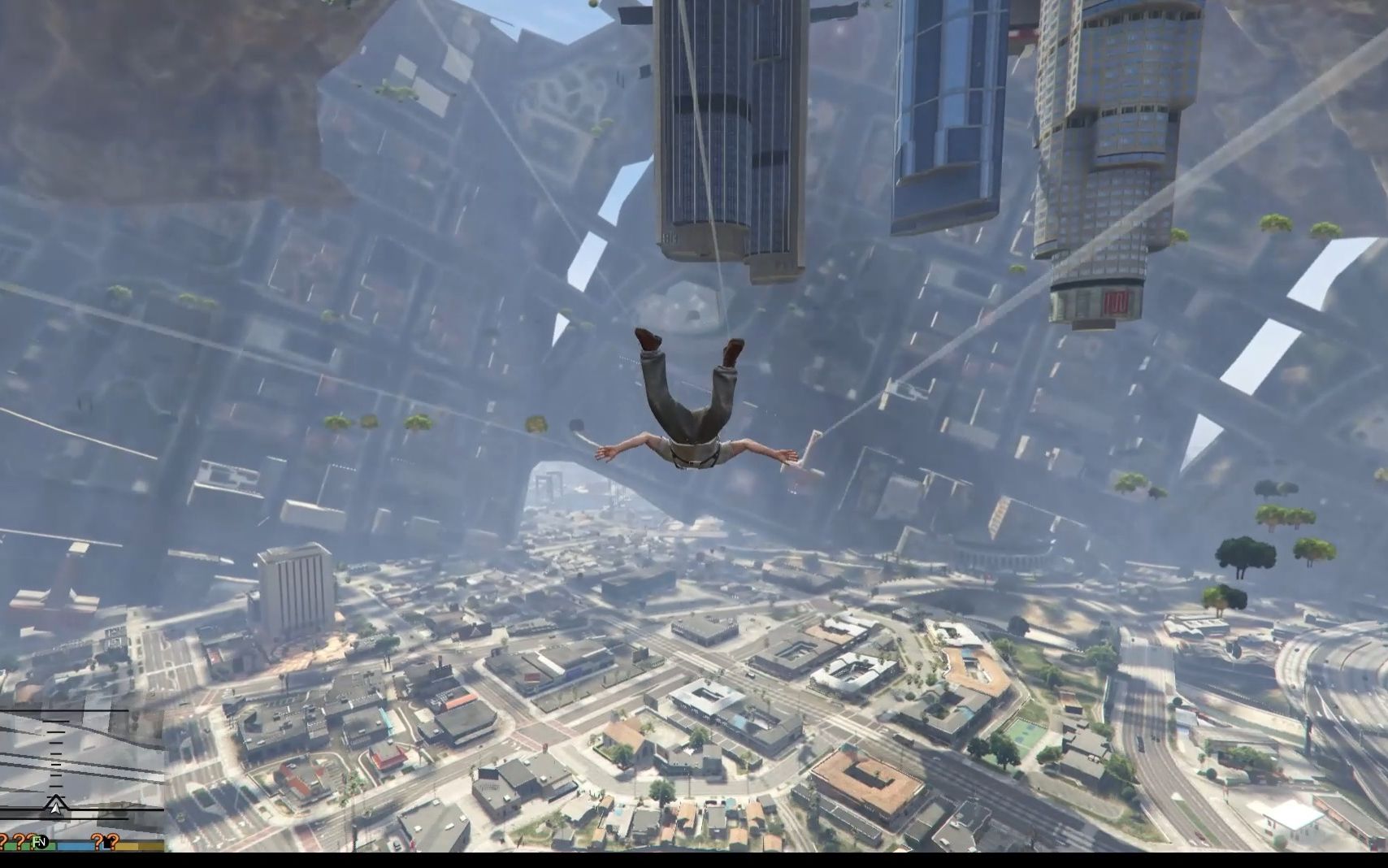 【GTAOnline】盗梦空间 镜像世界 颠倒世界单机游戏热门视频