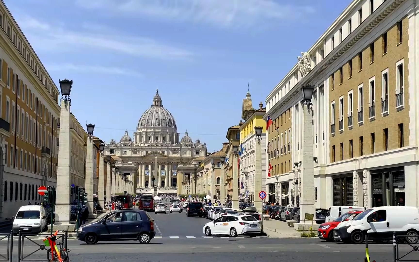 【城市街景】罗马梵蒂冈城漫步