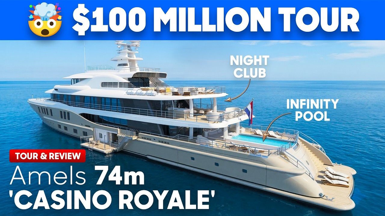 Amels  242 74米 超级游艇 $100M