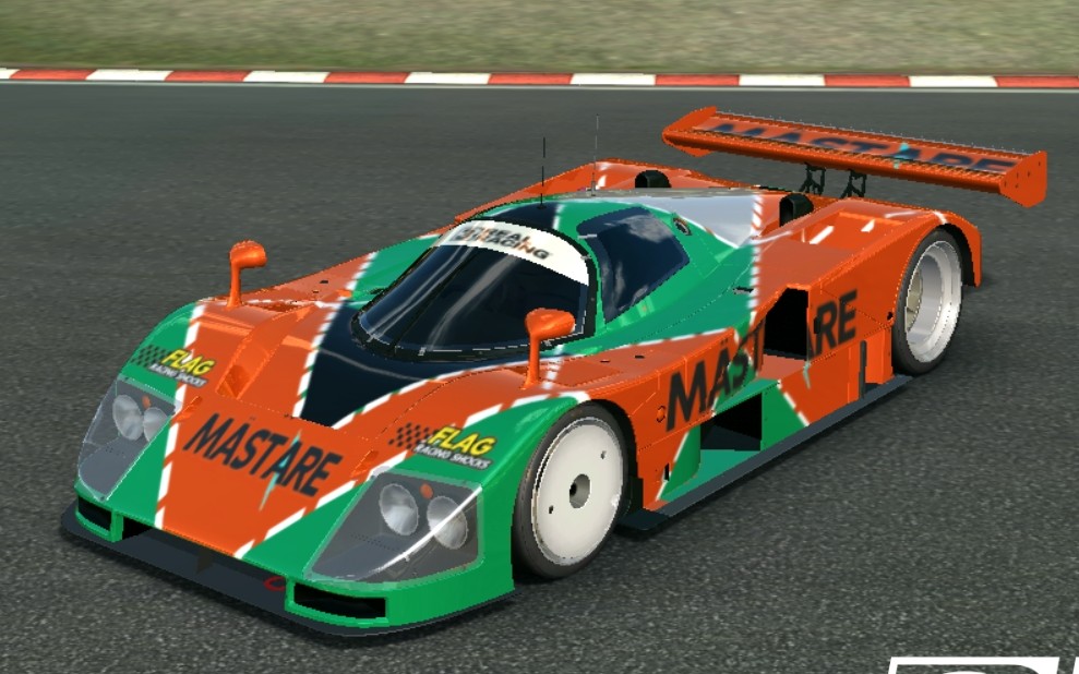 真实赛车3 马自达787b 自涂涂装 跑山