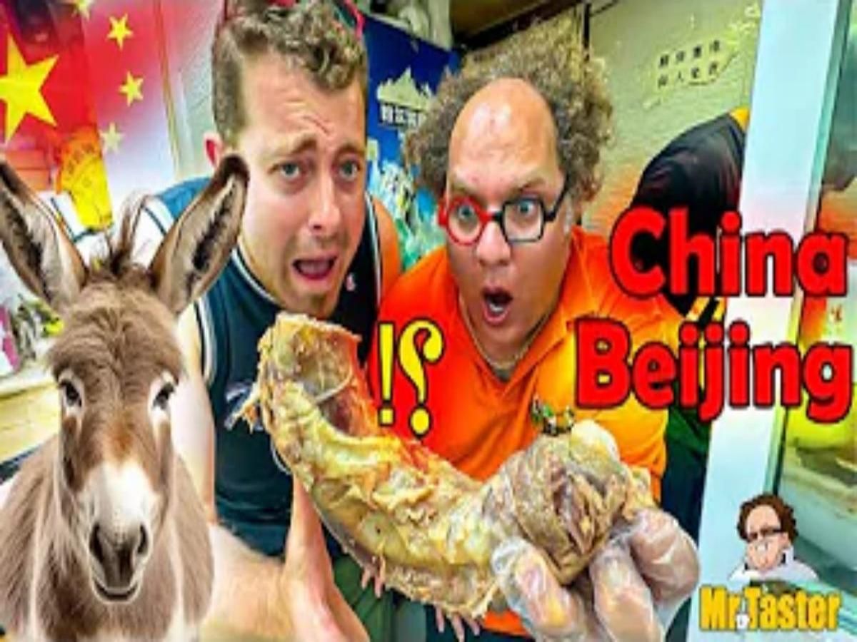 【德国博主 Mr Taster】驴鞭和肉:探索北京最狂野的美食冒险!哔哩哔哩bilibili