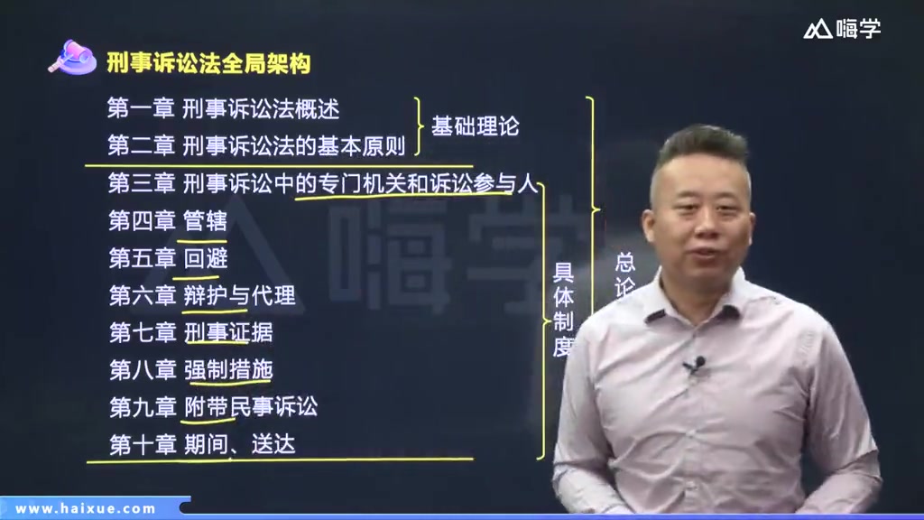 【2020法考】刑事诉讼法:系统精讲 左宁嗨学法考刑诉哔哩哔哩bilibili