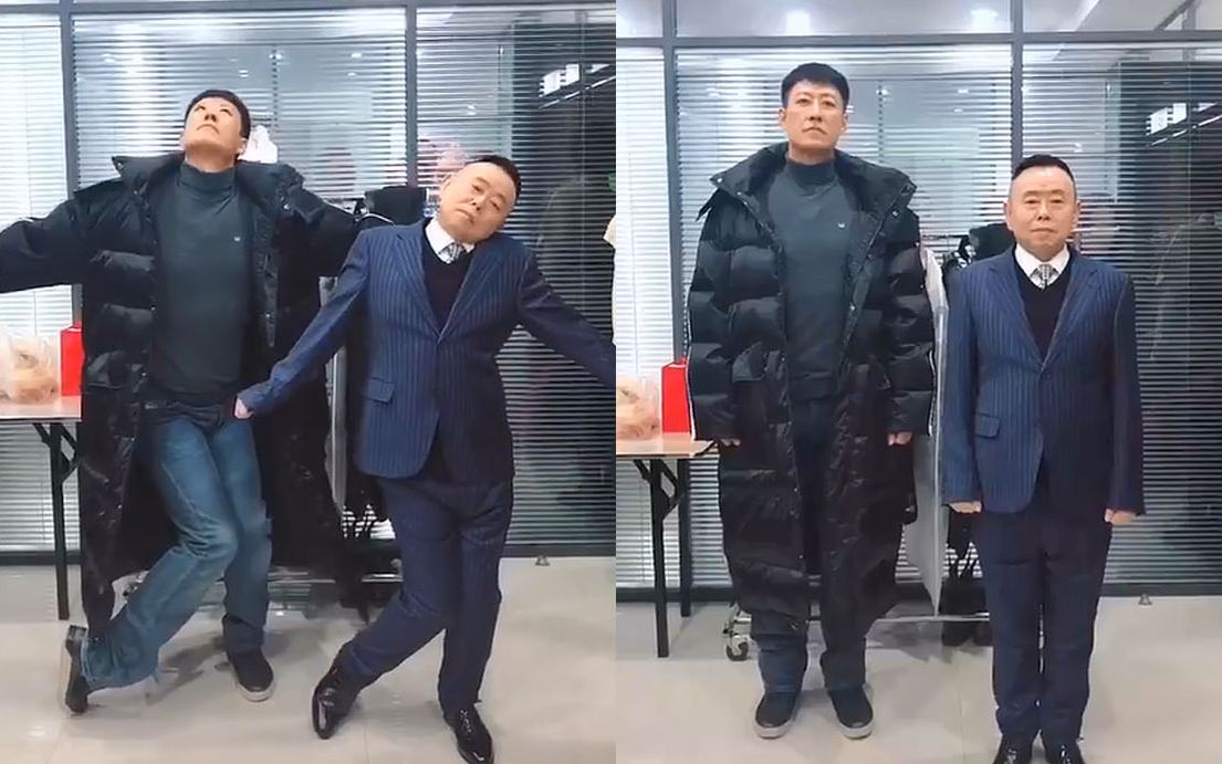 潘长江终于对夹腿舞下手动作十分魔性网友于震你被门耍了