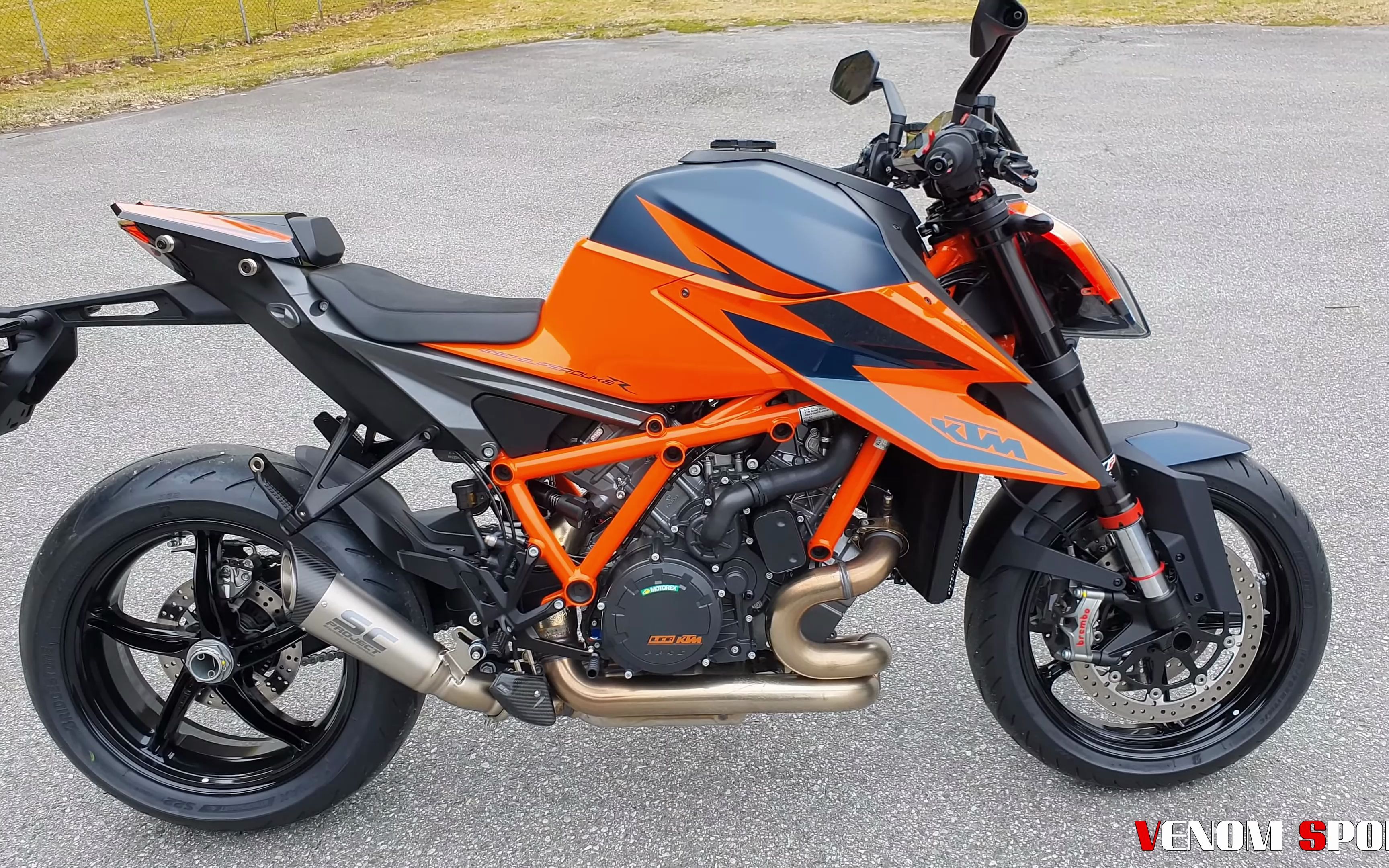2020款ktm 1290 superduke r | 改装sc全段排气 声浪欣赏!