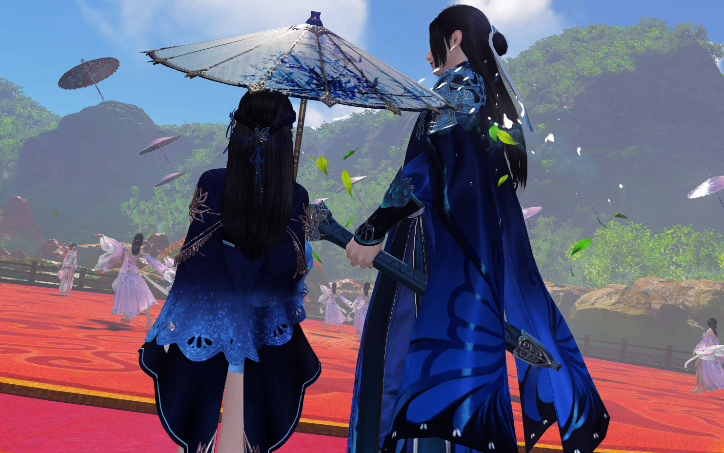 【天涯明月刀】少女的腿真可爱,画质测试_哔哩哔哩 (゜-゜)つロ 干杯