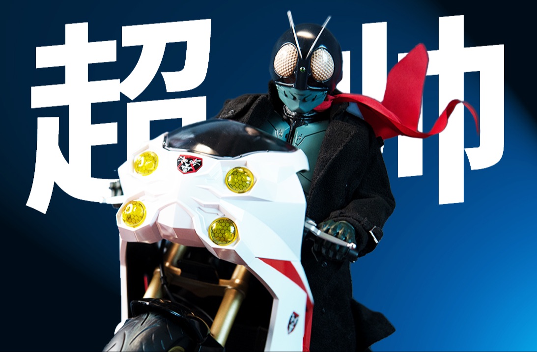 新假面骑士1号旋风号摩托车 threezero 30 figzero系列 1/6 玩具非