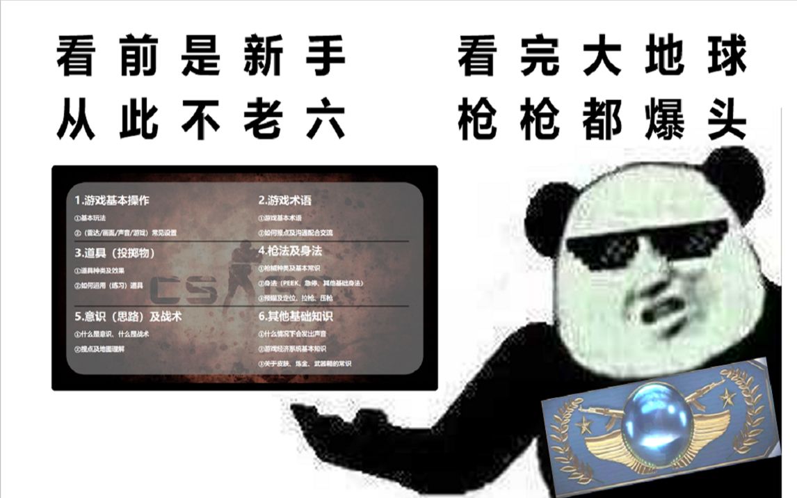 [CSGO]萌新/小白/新手必看教学大合集!!零基础入门!csgo基本知识(常识)大全【入坑向】【含roll枪】哔哩哔哩bilibili