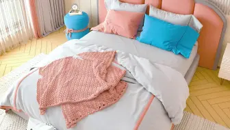 卧室里突然出现一万一千个球球