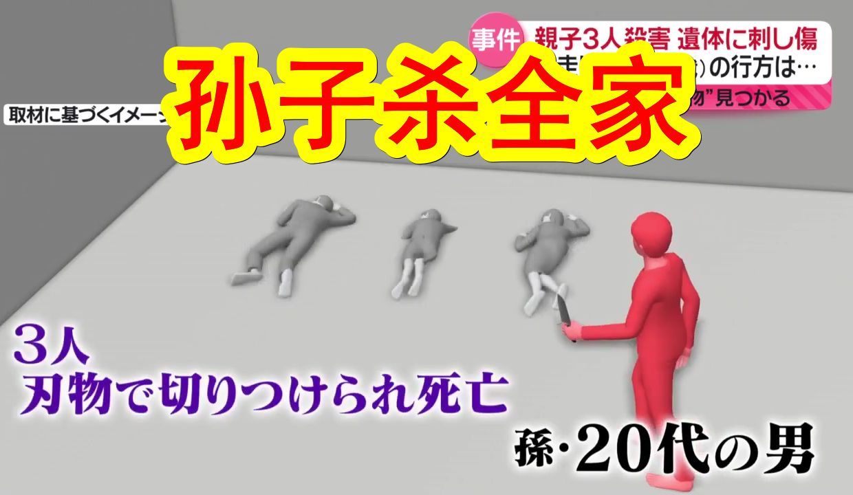 【中日双语】日本静冈一家三人惨遭屠杀,但谁能想到,行凶的竟是自家孙子?哔哩哔哩bilibili