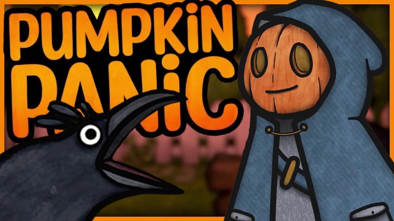 1602pumpkin panic - a cozy horror game? (pc gameplay)