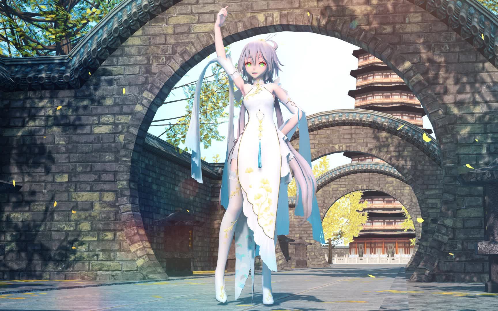 mmd红昭愿杏辞洛天依