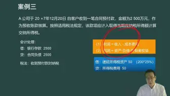 会计处理递延所得税（3）