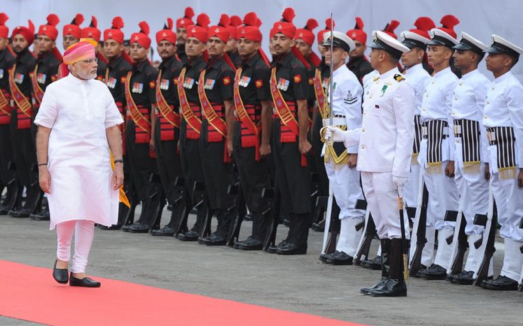 自武松替莫迪阅兵开始印军再无咖喱味全新2020年印度大阅兵