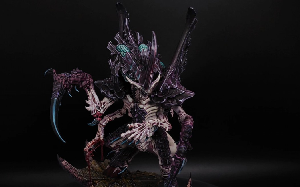 诺恩使者 泰伦虫族 非常酷炫的涂装教程.风格独特 很赞 搬运