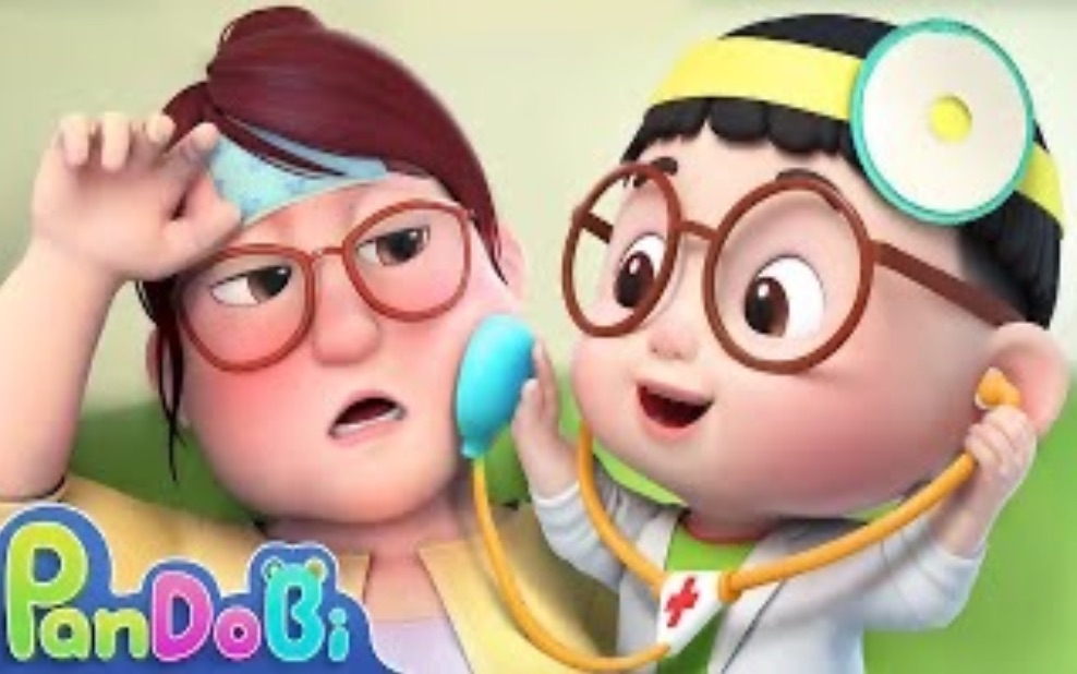 Super Pandobi 英文歌曲: Mommy Got a Boo Boo 生病歌哔哩哔哩bilibili