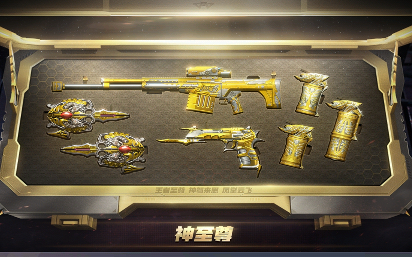 当你拿上最拉跨的王者狙王者之神去打个人狙战时