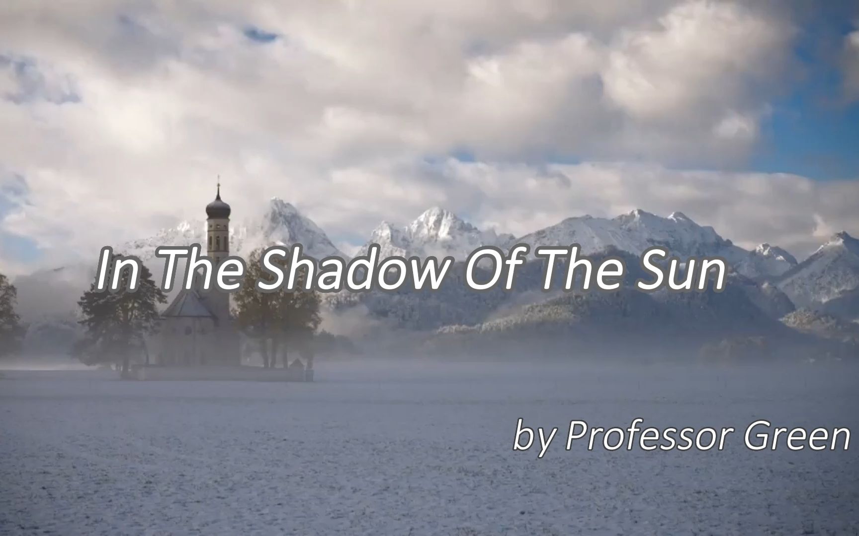 [图]我在阳光无法照耀的地方等你  《In The Shadow Of The Sun》