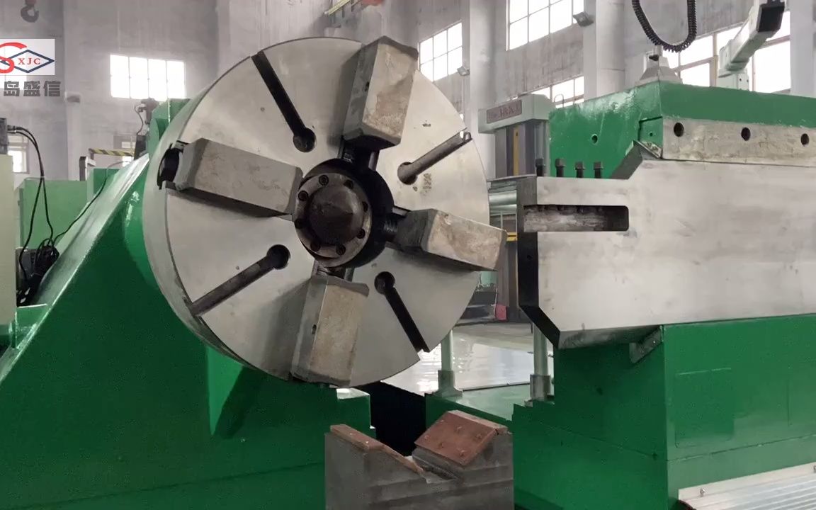 盛信落地车床加工铜箔阴极辊