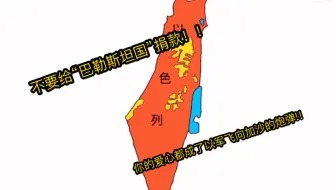 不要再给“巴勒斯坦国”捐款了！！再次警告⚠️