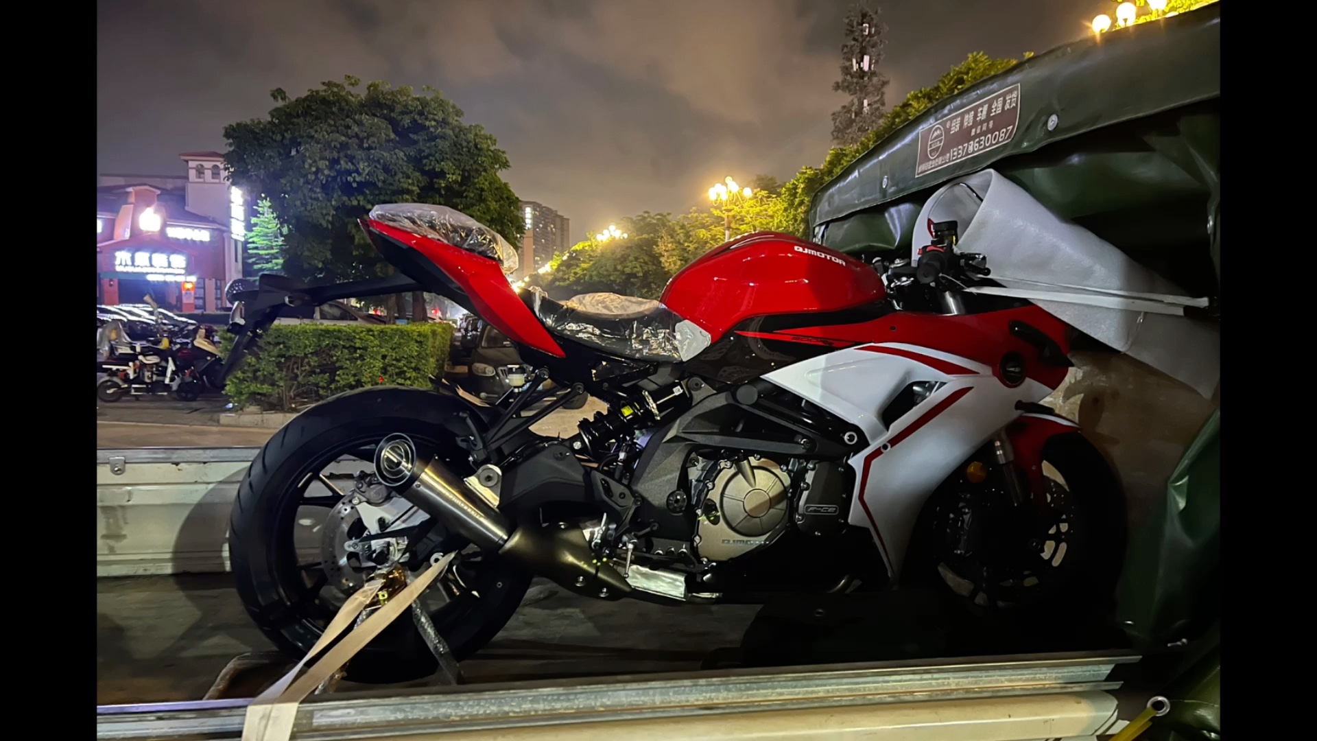 2022款qj赛600#补一个25号云开箱 提车视频吧,超爱这台!