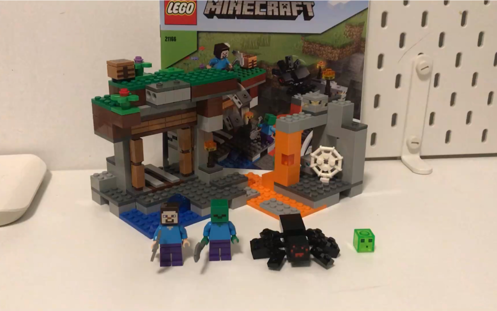 乐高21166我的世界矿洞