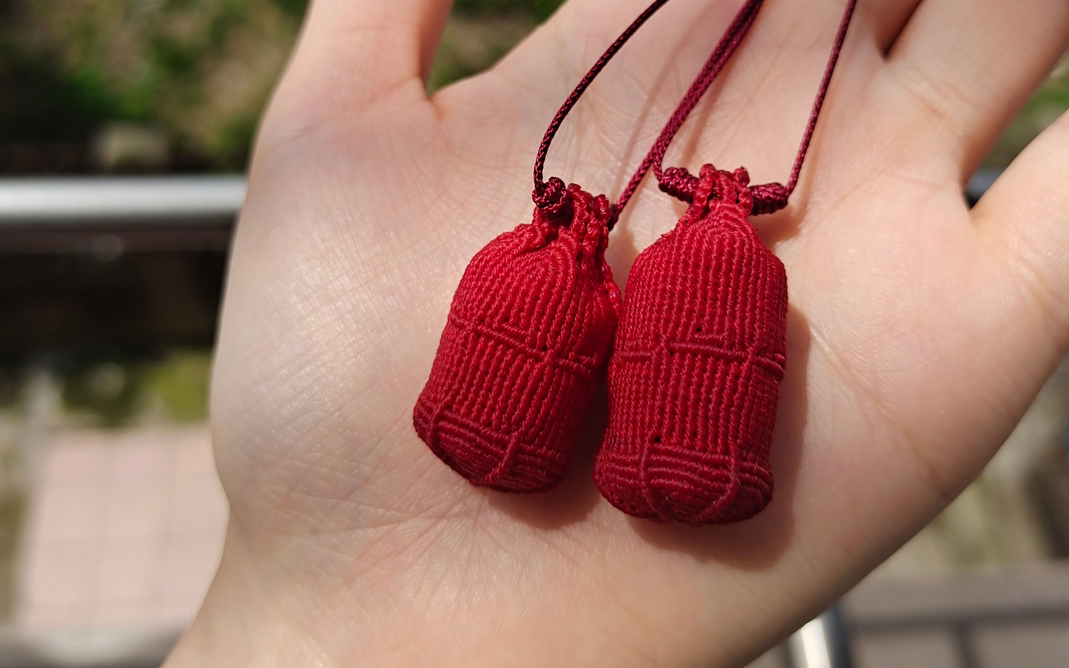 【手工编织】小福袋步骤图