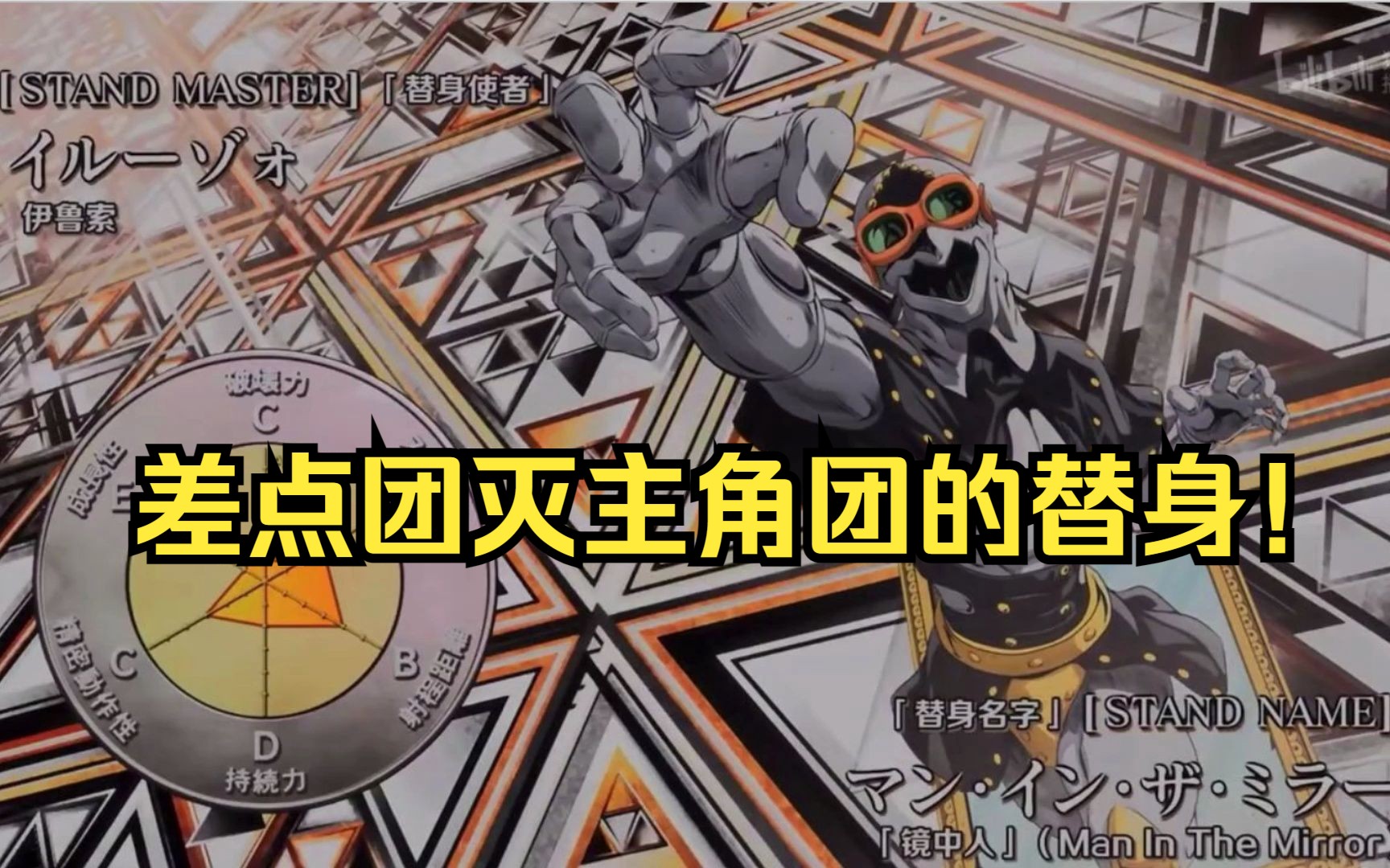 [镜中人]替身面板大鉴赏:差点团灭主角团的替身!