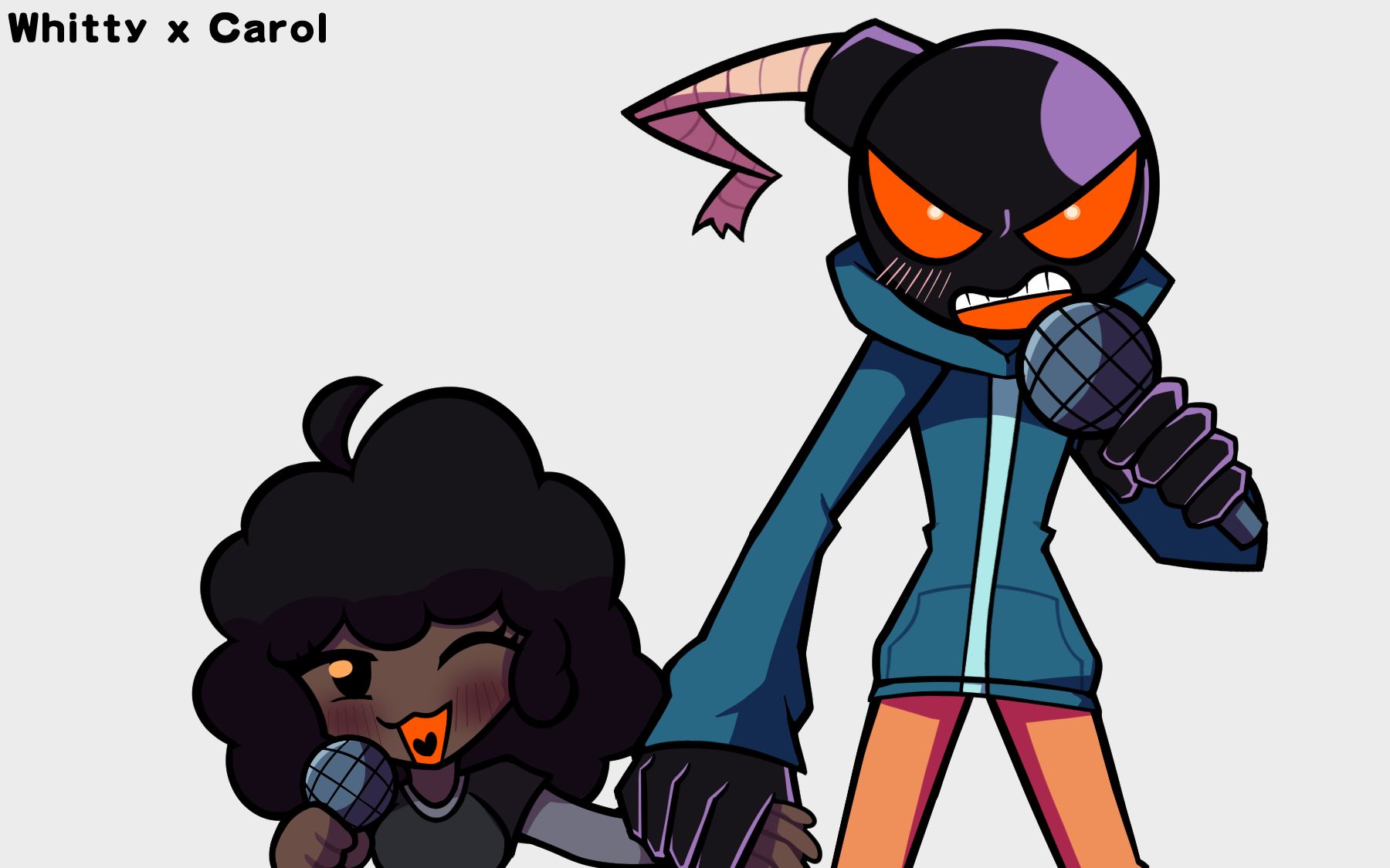 阿夜whittyxcarol326板绘录制