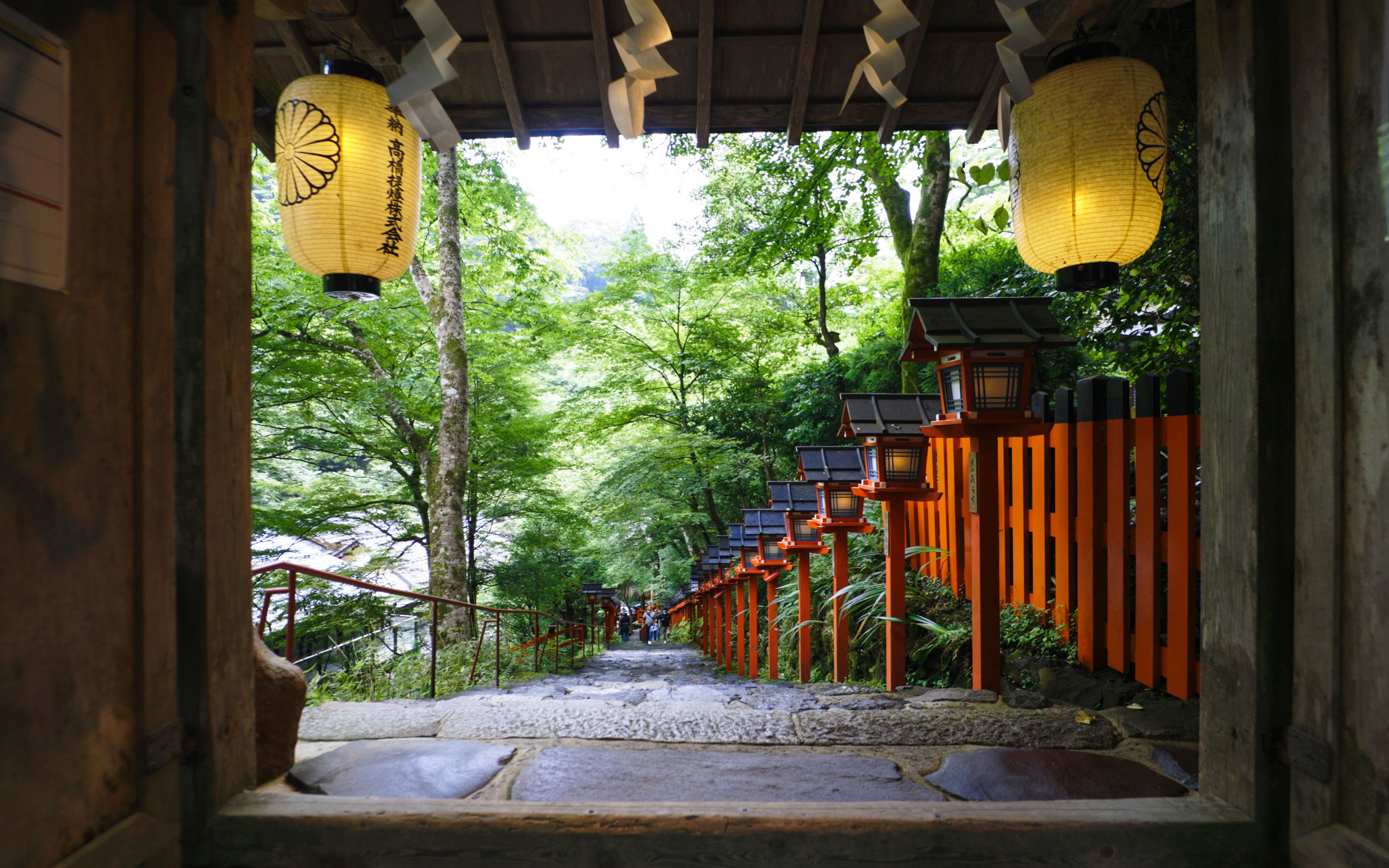 夏日纳凉避暑的圣地——京都之贵船神社(4k)