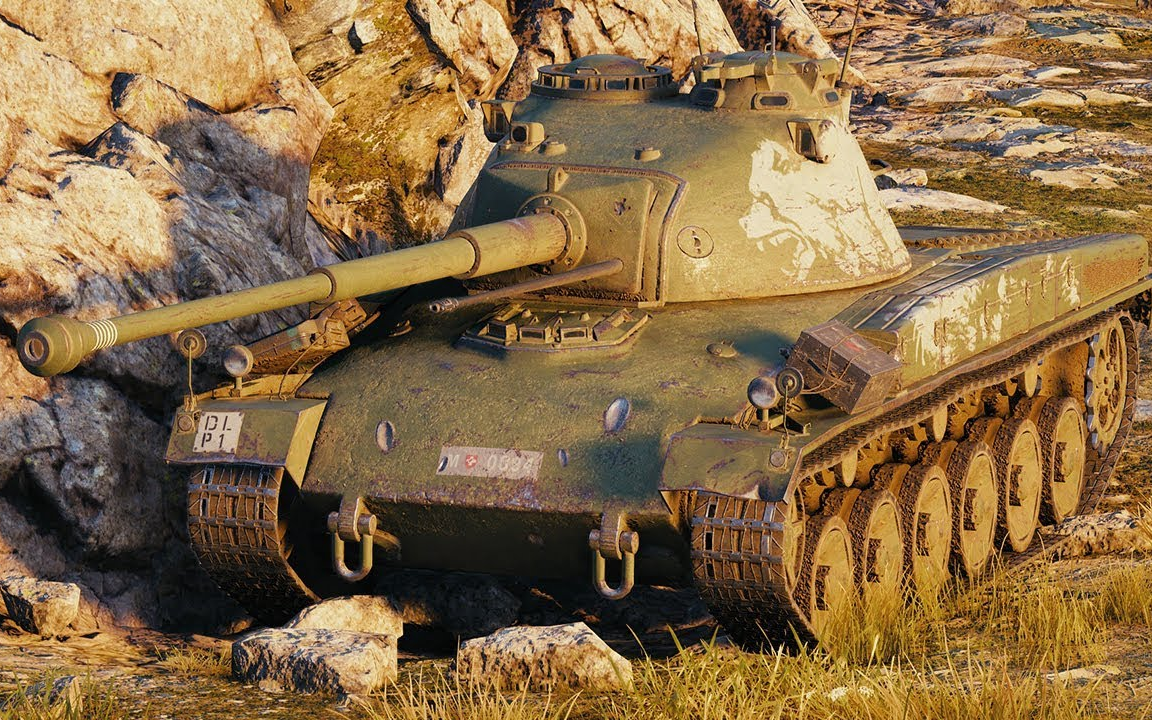 坦克世界 德国7级金币中坦 panzer 58 mutz - 6杀 7千1伤害