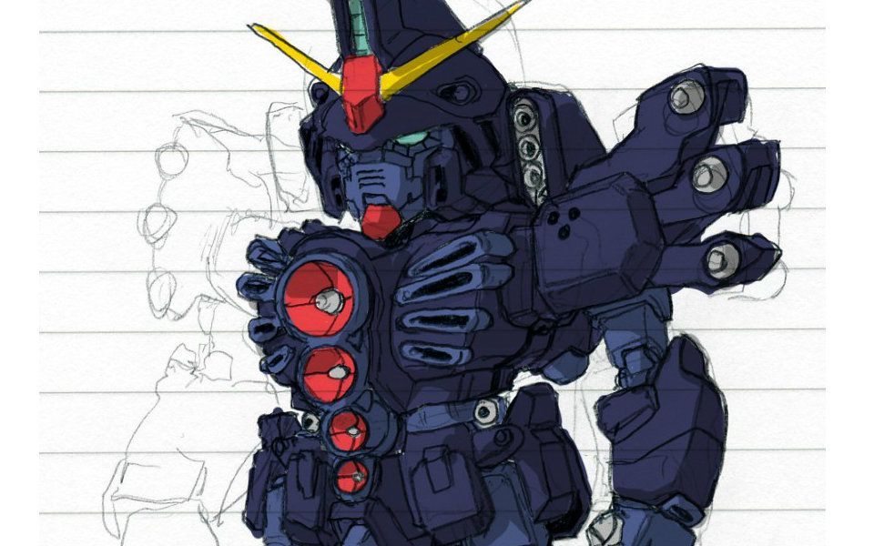 sd高达g世纪-精神力高达mk3全武装演示