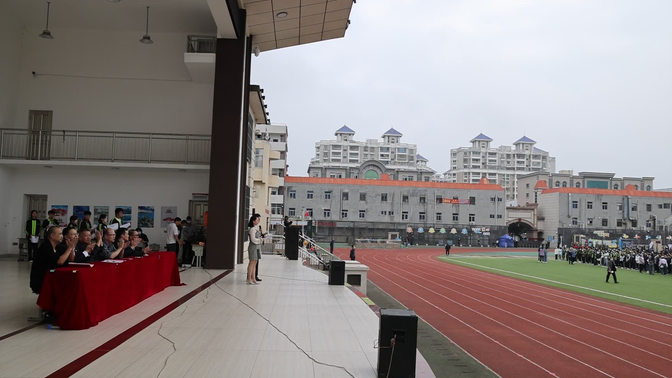 平潭县城关中学运动会开幕式2022.11.21