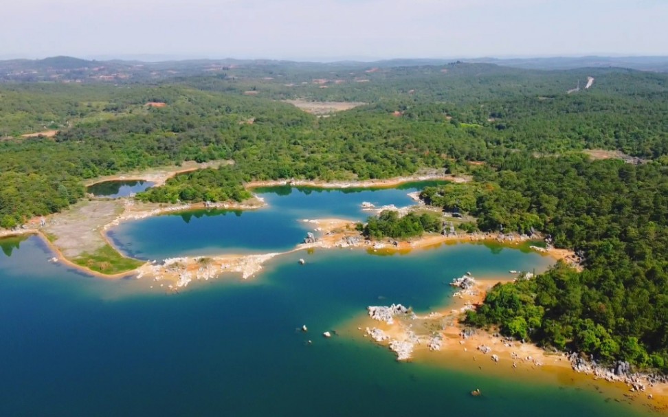 昆明石林·长湖湿地公园(dji mini2 航拍练习)