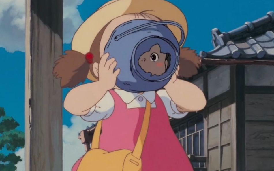 宫崎骏治愈千万人神作,小女孩掉进树洞,却发现了一只超大龙猫.