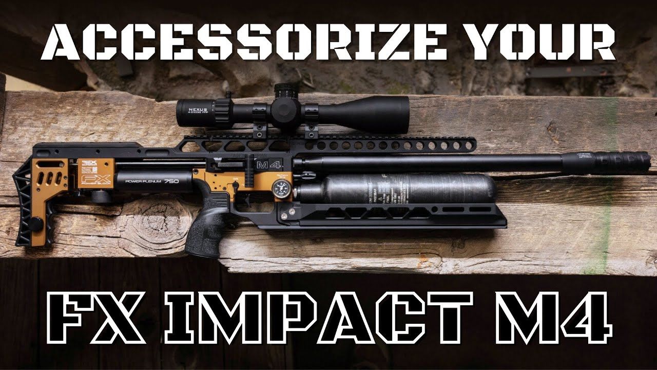 把fx impact m4打造到极致,青铜配色,加装瞄准镜和消声器