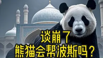 美以虎视眈眈，熊猫会帮波斯吗？