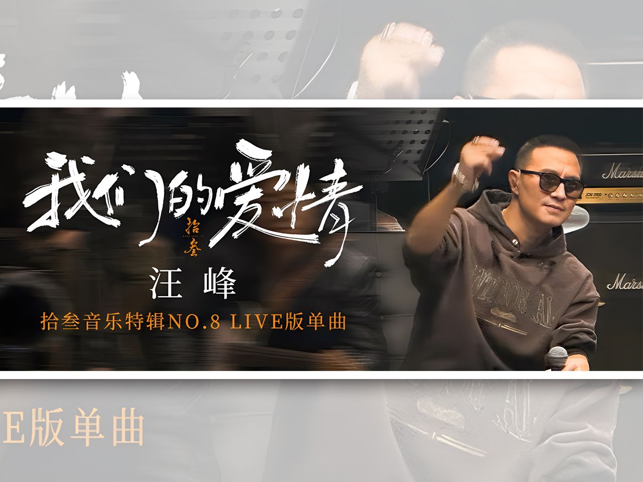 汪峰拾叁音乐特辑 live概念《我们的爱情》mv