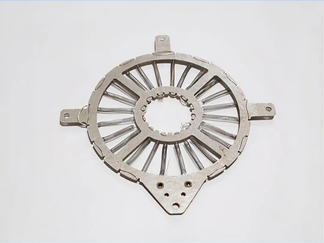 干果机发热架弹簧发热丝分段绕线