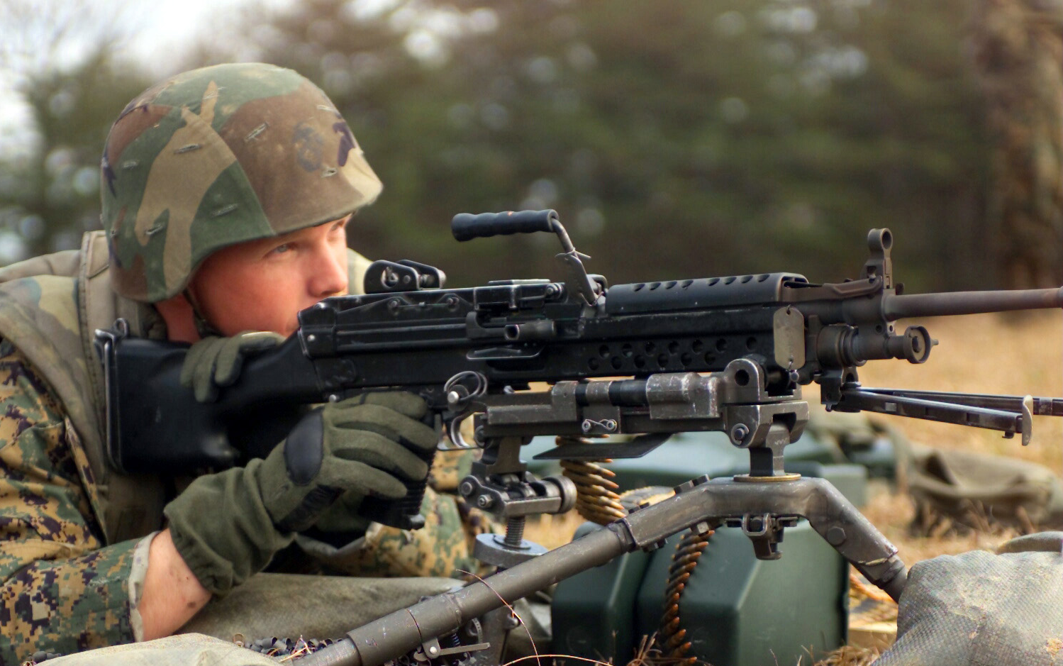 arma3大菠萝m249班用机枪saw靶场挑战