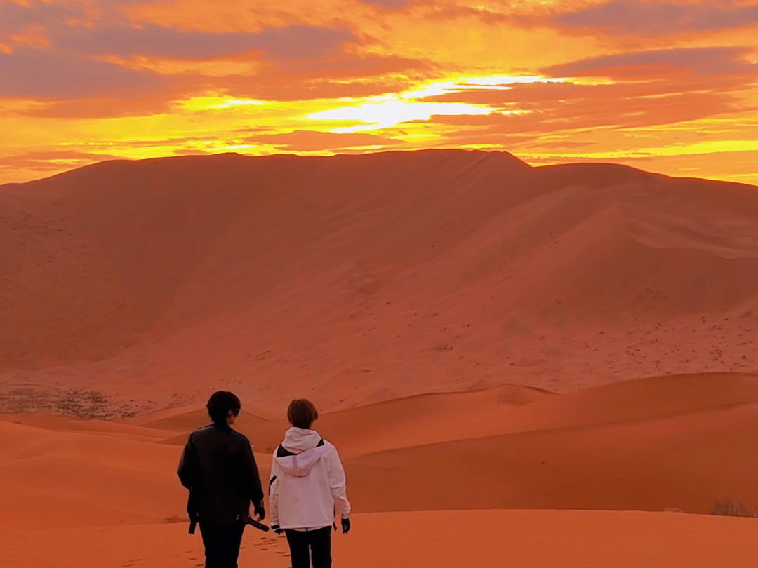 黑花|重游沙海古潼京,打卡中国第三大沙漠