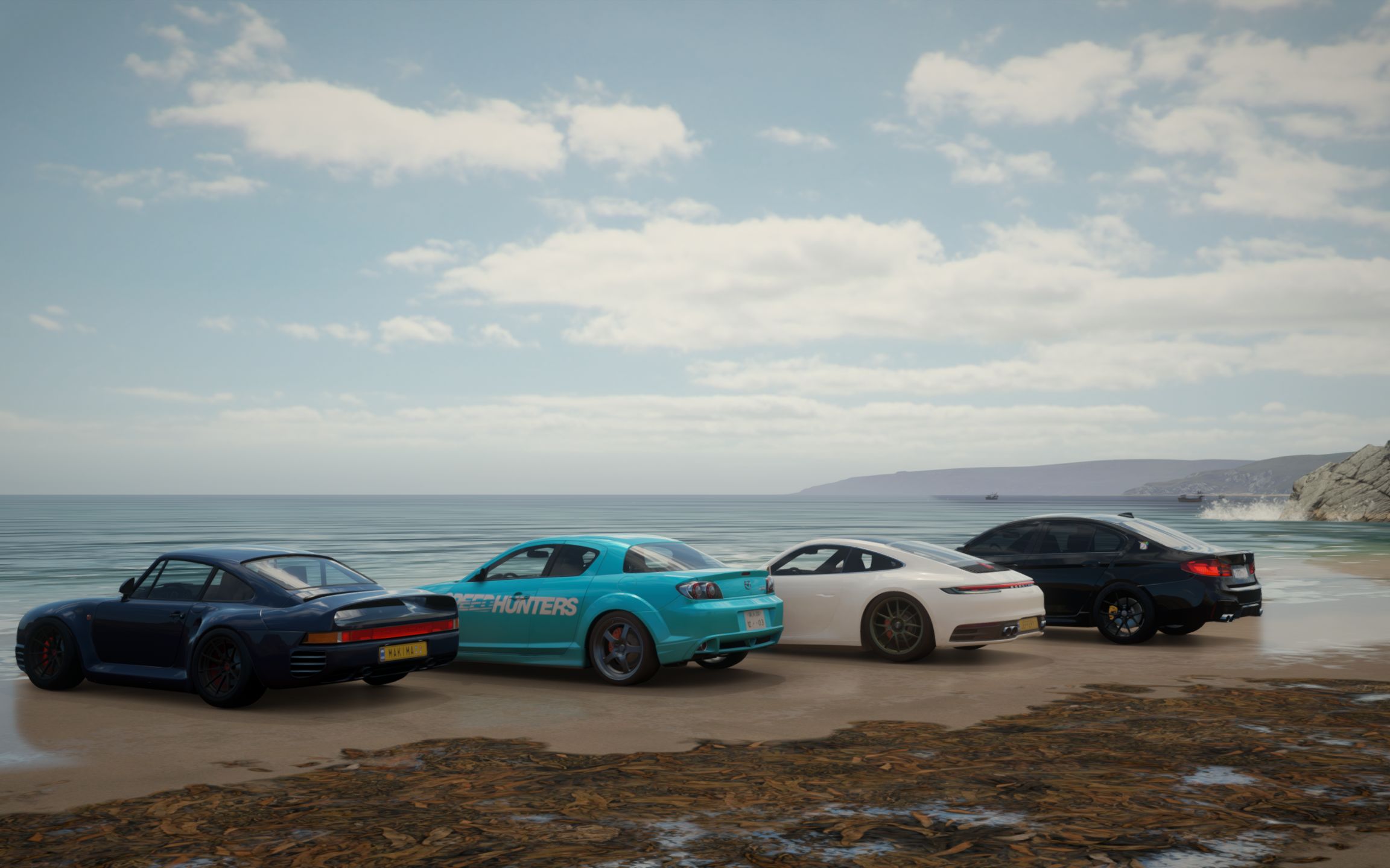 活动  [地平线4] 日暮下海滩边的绝美横走(漂移冒险)